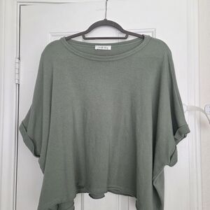 Olive Green Women's Top